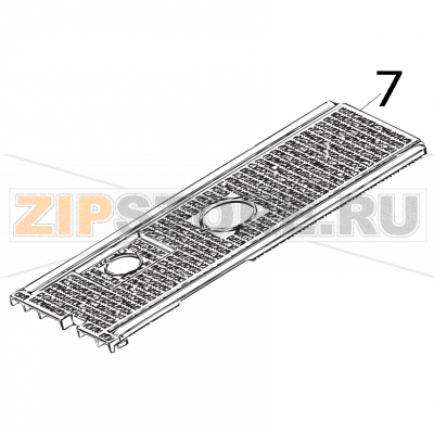 Filtro Elettrobar Fast 160 D Filtro Elettrobar Fast 160 DЗапчасть на деталировке под номером: 7