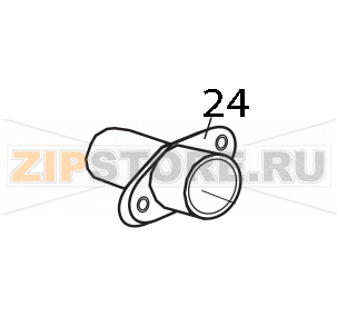 Raccordo di scarico Elettrobar Fast 160 DP Raccordo di scarico Elettrobar Fast 160 DPЗапчасть на деталировке под номером: 24