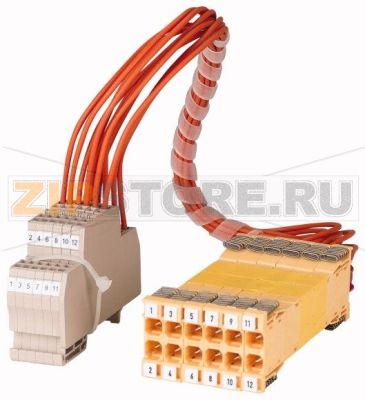 Дополнительный контакт с клеммником на 12 контактов Eaton XMW-AC-1-12 