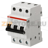 Выключатель автоматический трехполюсный, SH203 C 8 ABB 2CDS213001R0084