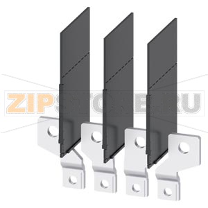 ПЕРЕДНИЕ СОЕДИНИТЕЛЬНЫЕ ПЛАСТИНЫ РАСШИРЕНН. 4 ШТ. ПРИНАДЛЕЖНОСТЬ ДЛЯ 3VA1 100/160 Siemens 3VA9154-0QC00 