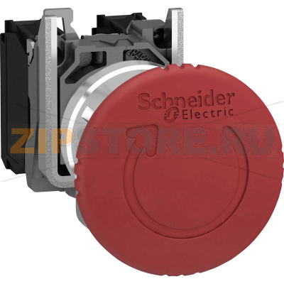 Кнопка 240 В, 3 A, IP69 1 шт. Schneider Electric XB4BS8444 
