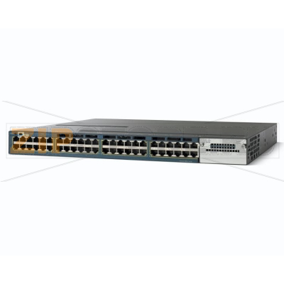Коммутатор 48xGE (24 PoE), IP Base Cisco WS-C3560X-48P-S 