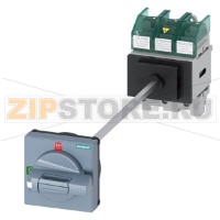 SENTRON, Molded case switch 3LD5 UL, Main switch, 3-pole, certified according to UL489 UL60947-4-1 and IEC60947-3, UL: 60A, SCCR 50kA at 480VAC, Operating power at 480VAC 3-phase: 40hp, IEC: 63A, Operating power at AC-23A at 400V: 30kW, floor mounting wit