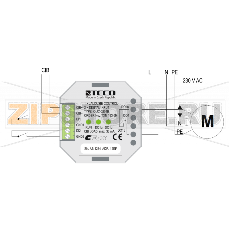 TECO C-JC-0201B 