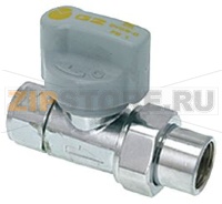 STRAIGHT GAS VALVE 1/2
