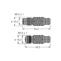 Разветвитель 2-х канальный Turck VB2-FSW/RSSW RKSW 455-0.5M-0.5M