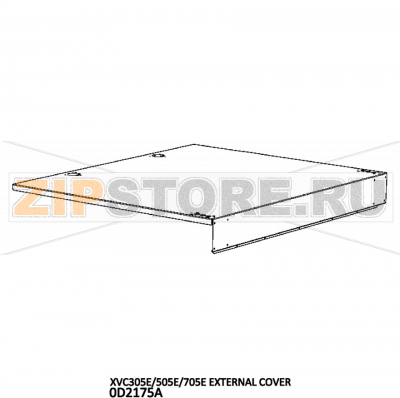 External cover Unox XVC 705E External cover Unox XVC 705EЗапчасть на деталировке под номером: 83Название запчасти на английском языке: External cover Unox XVC 705E