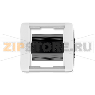 TECO Frame 1-gang, Element white / ice white 