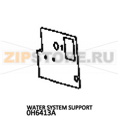 Water system support Unox XVC 705E Water system support Unox XVC 705EЗапчасть на деталировке под номером: 113Название запчасти на английском языке: Water system support Unox XVC 705E