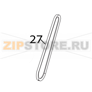 Short transm belt Sigma SPZ 120 Short transm belt Sigma SPZ 120Запчасть на деталировке под номером: 27