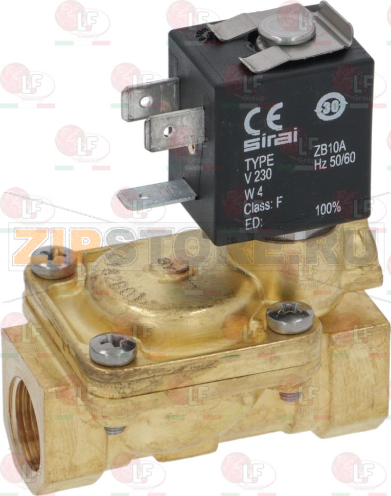 ЭЛЕКТРОМАГНИТНЫЙ КЛАПАН L180B17 O 3/8"FF 220В 