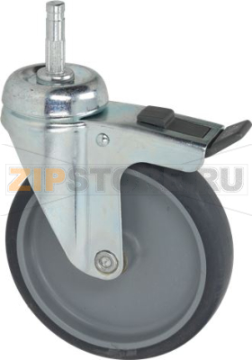 SWIVEL WHEEL WITH PIN AND BRAKE 