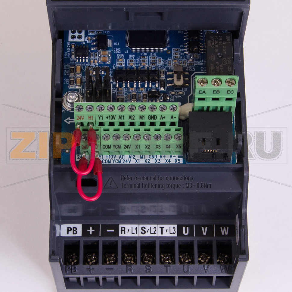Преобразователь частоты 0.75 кВт, 1 фаза, 220 В, STO, тормозной модуль Sinvel SID300-0R7-2BS 