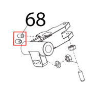 Vite senza testa NE DIN916, M6x10 Sirman Mirra 300 Y09