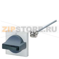 ДВЕРНОЙ ПРИВОД 8UC7 HANDLE TI-GREY/BL.GREEN BASIC МАСКИРУЮЩАЯ РАМКА LIGHT GRAY FOR 3-POLE  SWITCH DISCONNECTOR 3KL50, 3KM50, 3KA50, 3KA51 FOR ACTUATING SHAFTS 6X6MM МАСКИРУЮЩАЯ РАМКА LIGHT GRAY Siemens 8UC7111-1BB10