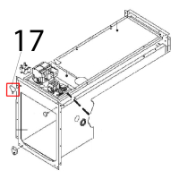 Hinge assembly Angelo Po 04WCP1EM