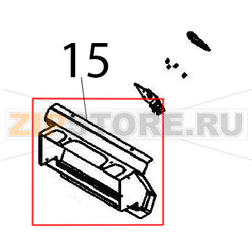 Upper control board Angelo Po 04WPEBV Upper control board Angelo Po 04WPEBVЗапчасть на деталировке под номером: 15