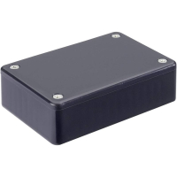 Корпус 85x56x25 мм, материал: пластик, черный, 1 шт Hammond 1591MBK