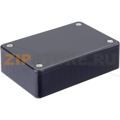 Корпус 85x56x25 мм, материал: пластик, черный, 1 шт Hammond 1591MBK 