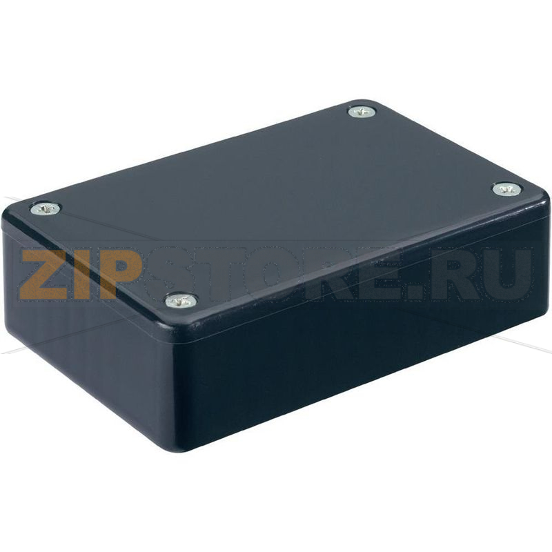 Корпус 85x56x25 мм, материал: пластик, черный, 1 шт Hammond 1591MBK 