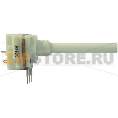 Потенциометр с выключателем 0.2 Вт, моно, 10 кОм, 1 шт Weltron WCIP20KCILS-08-50F1-10K-20%-LIN 