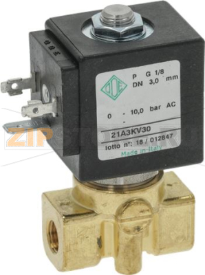 ЭЛЕКТРОМАГНИТНЫЙ КЛАПАН ODE 2-X ХОДОВОЙ Ø 1/8&quot; 230В 8ВТ 