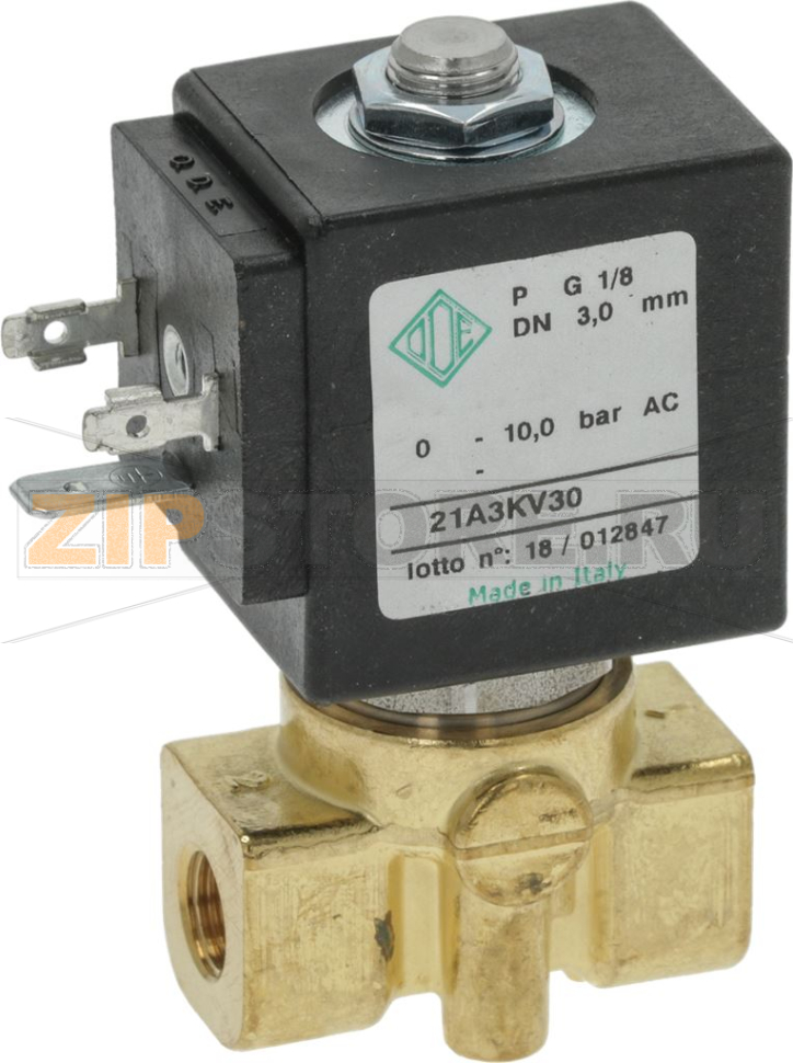 ЭЛЕКТРОМАГНИТНЫЙ КЛАПАН ODE 2-X ХОДОВОЙ Ø 1/8" 230В 8ВТ 