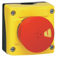 Кнопка аварийной остановки в корпусе 240 В/AC, 2.5 А, IP66, 1 шт Baco LBX14201