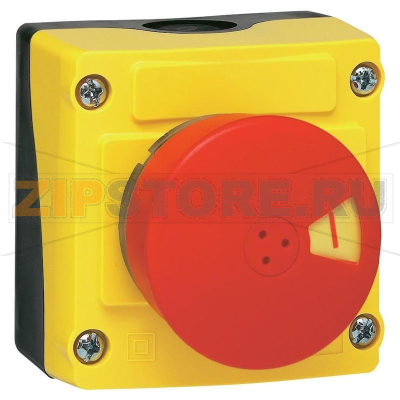 Кнопка аварийной остановки в корпусе 240 В/AC, 2.5 А, IP66, 1 шт Baco LBX14201 