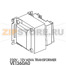 230V - 12V 60VA transformer Unox XBC 1005 230V - 12V 60VA transformer Unox XBC 1005Запчасть на деталировке под номером: 10Название запчасти на английском языке: 230V - 12V 60VA transformer Unox XBC 1005