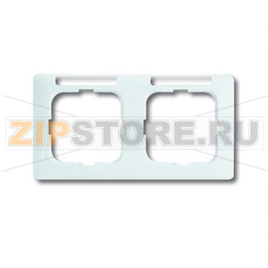 Рамка двухместная ABB 2CKA001754A4060 