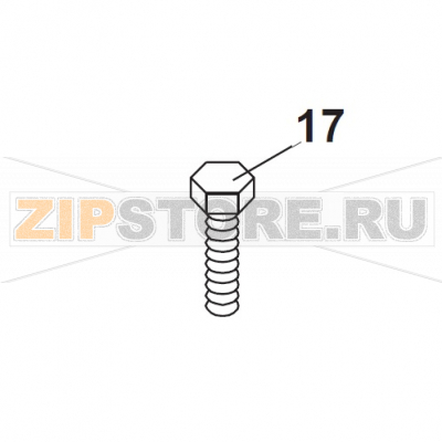 Screw M8x40 Bear Varimixer AR40 VL-1S                                                                       Screw M8x40 Bear Varimixer AR40 VL-1SЗапчасть на сборочном чертеже под номером: 17Название запчасти на датском&nbsp;языке: Screw M8x40 Bear Varimixer AR40 VL-1S