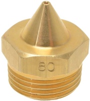КОНИЧЕСКАЯ ГАЗОВАЯ РАСПЫЛИТЕЛЬНАЯ ФОРСУНКА M17 X 1 Ø 0,80 ММ