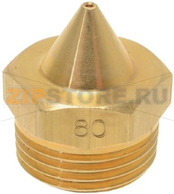 КОНИЧЕСКАЯ ГАЗОВАЯ РАСПЫЛИТЕЛЬНАЯ ФОРСУНКА M17 X 1 Ø 0,80 ММ 