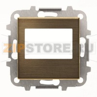 Накладка для цифрового FM-радио и/или механизма (блока) ДУ, античная латунь ABB 2CLA856800A1201