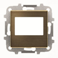 Накладка для цифрового FM-радио и/или механизма (блока) ДУ, античная латунь ABB 2CLA856800A1201