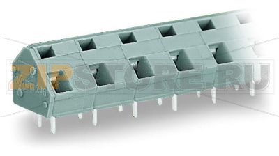 Клемма на печатную плату; 2,5 мм; Шаг контактов 10/10,16 мм; 8-пол.; подходят для применений Ex e; CAGE CLAMP®; опция объединения; 2,50 mm; светло-серые Wago 236-608/000-009/999-950 Клеммные колодки с соединением CAGE CLAMP®, применение отвертки параллельно или перпендикулярно вводу проводникаТакже доступны с аттестацией Ex eСпециальные инструменты для заводского монтажаСоединение под углом 45° обеспечивает возможность использования в широком спектре применений и для разных типов проводного монтажаУстановите шаг контактов в мм или дюймах либо сжав клеммные колодки плотнее, либо разделяя их...