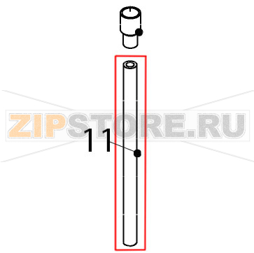 Drain pipe Hoshizaki IM-65NE Drain pipe Hoshizaki IM-65NEЗапчасть на деталировке под номером: 11