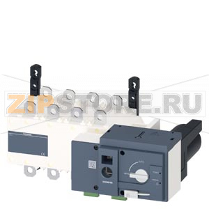 Дист.управл.переключатель нагрузки (RTSE) Ue: AC 415V Ith: 250A 4-P 50/60 Hz Siemens 3KC4438-0CA21-0AA3 