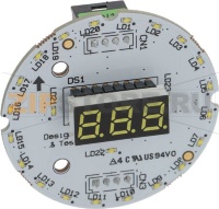 ELECTRONIC BOARD DISPLAY WARM WATER