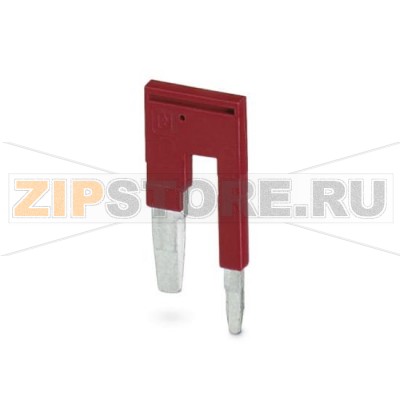 Переходная перемычка Phoenix Contact RB UT 10-ST(2,5/4) Полюсов: 2, Цвет: красный.Минимальный заказ: 50 шт.Упаковка: 50 шт.