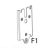 Support bracket for positional encoder Godex T10