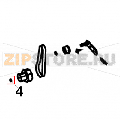 E Ring ring Sato LT408 LH E Ring ring Sato LT408 LHЗапчасть на деталировке под номером: 4Название запчасти на английском языке: E Ring ring Sato LT408 LH.