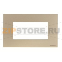 Рамка на 4 модуля, шампань ABB 2CLA247400N1901