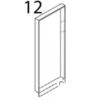 Back panel rinse Angelo Po C165D