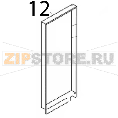Back panel rinse Angelo Po C165D Back panel rinse Angelo Po C165DЗапчасть на деталировке под номером: 12