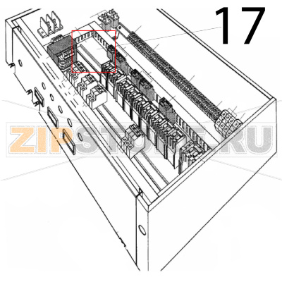 Electric comp. support Angelo Po C165D Electric comp. support Angelo Po C165DЗапчасть на деталировке под номером: 17