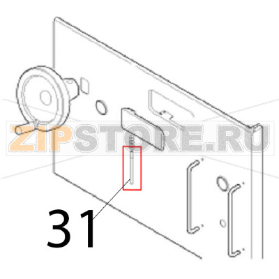 Pin Angelo Po 1G1BR1G Pin Angelo Po 1G1BR1GЗапчасть на деталировке под номером: 31