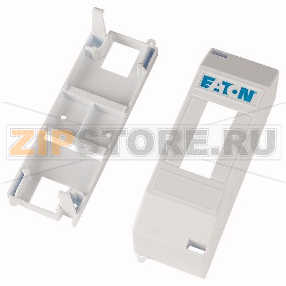 Кожух компактный пластиковый, IP30, 2 модуля Eaton MICRO-2 